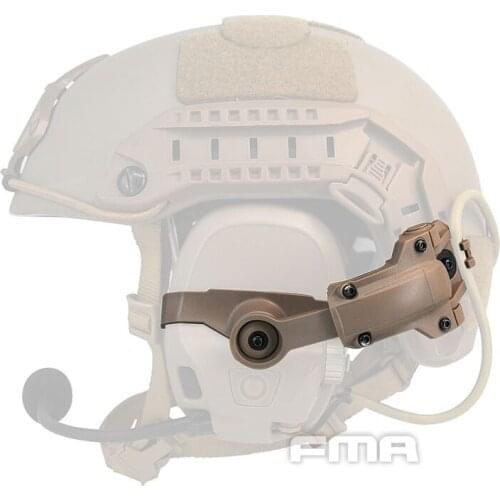 Outdoor Tactical Sports FMA (AMP) Noise Reduction Earphone Connecting Helmet Rail hunting accessories