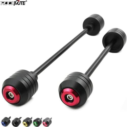 POM Front Rear Wheel Protector For SUZUKI GSX-S1000 2015 2016 2017 2018 Motorcycle Axle Fork Crash Sliders Pad