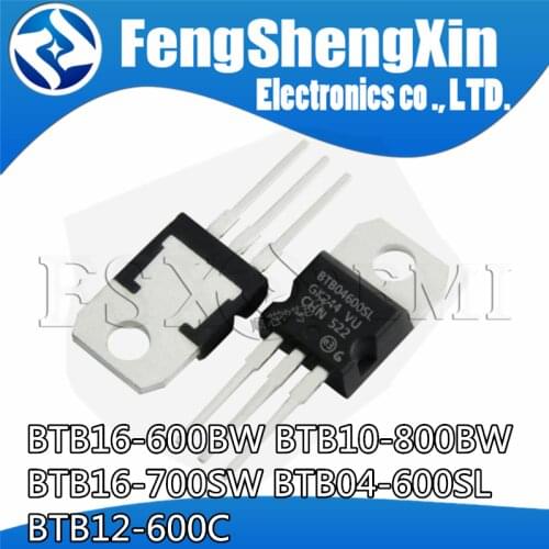 5pcs BTB12-600C TO220 BTB12-600 BTB12 12-600C Triacs 12 Amp 600 Volt TO-220