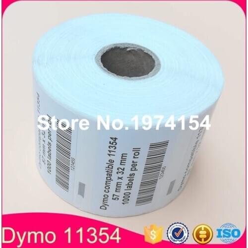 100*Rolls Dymo Compatible Labels 11354 Generic Etiketten 57x32mm for LW450 Turbo