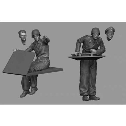 1/35 Resin Figure Model kits Unassambled Unpainted 148