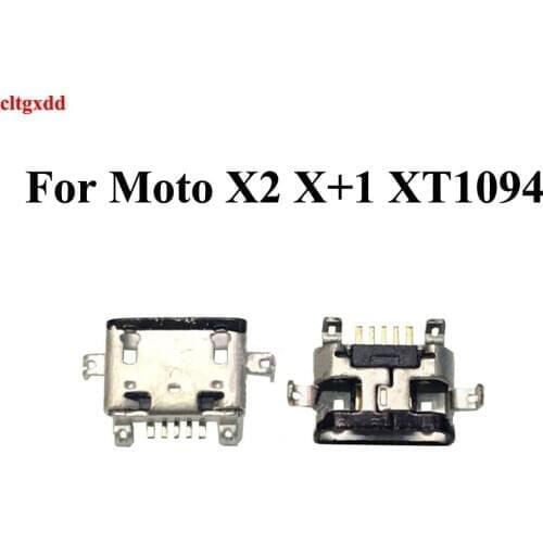 200pcs Original new Micro mini usb Charging Port Dock jack connector for Motorola Moto X + 1 XT1094 XT1096 XT1097 X2 plug