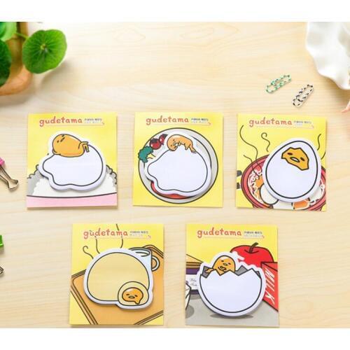 36 pcs/lot Lazy Egg N Times Memo Pad Sticky Notes Cute Post Bookmark Stationery Label Stickers School Supplies Notepad escolar