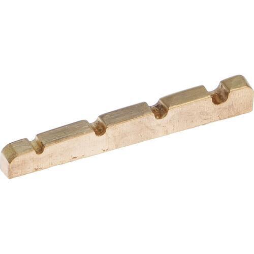 4-String Electric Bass Bridge Top Nut Slotted 42x3mm for Replacement Parts