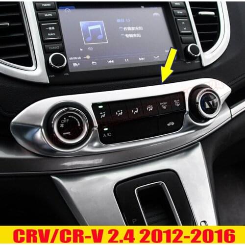 Car ABS Chrome Center Console Switch Button For Honda CRV/CR-V 2012 2013 2014 2015 2016