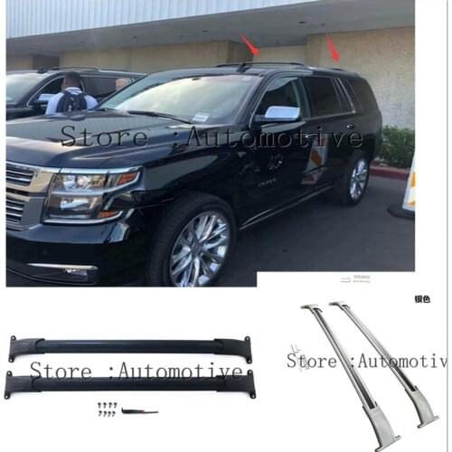 Roof Rack For Cadillac Escalade ESV Chevy Tahoe GMC Yukon XL Tahoe 2015 2016 2017 2018 2019 2020 Pair Roof Rack Rail Cross Bar