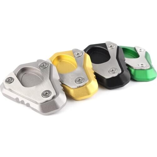 CNC Motorcycle Kickstand Enlarger Side ​Stand Extension Plate Enlarger For Kawasaki ER-6F/ER-6N ER6F ER6N 2013-2015 2016 2017