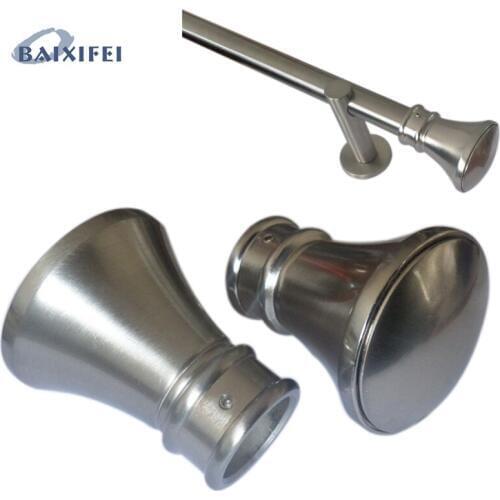 D25mm Curtain Rod Decorative Head Windsor Konus , Curtain Accessories Finials for Window Decoration