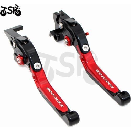 For Kawasaki ZZR1200 ZZR 1200 2002-2005 CNC Adjustable Folding Extendable Motorcycle Brake Clutch Levers