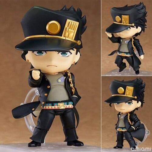 10CM JoJos Bizarre Adventure Kujo Jotaro Replaceable Accessorie Action Figure Model Toy Children Birthday Gift Movie Collection