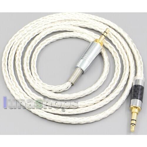 LN007212 16 Core OCC Silver Plated Headphone Earphone Cable For Ultrasone Pro 900 / Pro 2900 Replacement Cable