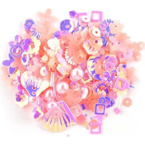 Mix Sequin for Craft Glitter Star Heart Flower Unicorn Mermaid Rabbit Shell Sequins Paillettes DIY Manicure Nail Art Decor