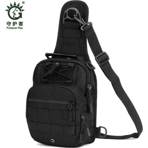 Sell well Nylon Leisure Man Bag Military Tactical Back pack Fashion Crossbody Bags Hiking Sling Chest Pack Fishing Bag