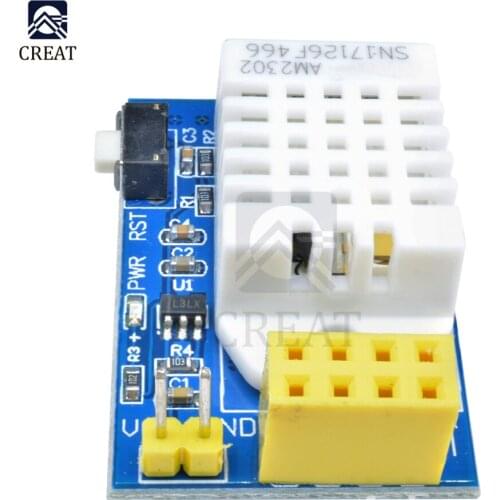 ESP8266 WIFI Wireless Serial Expansion Board Digital DHT22 AM2302 Temperature Humidity Sensor Module for Arduino
