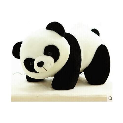 About 30cm panda prone panda plush toy gift t1325