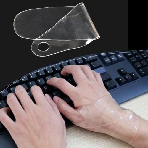 Transparent Wristbands for Men Women Basketball Badminton Sports Sprained Mouse Hand Wrist Protection Ultra-thin SEBS Gloves