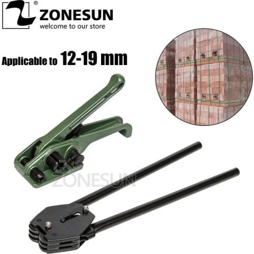 ZONESU Hand Strapping Machine For PET Strap/PP Strap Hand Tools Manual Packing Machines/Packers Combined Manual Wrapping Machine