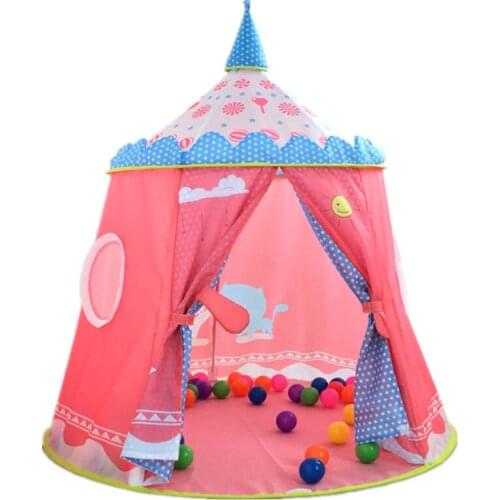 High Quality Outdoor Fun Sport Toy Play Tent Princess Castle Tent Baby Kids Child Portable Indoor Outdoor Play house