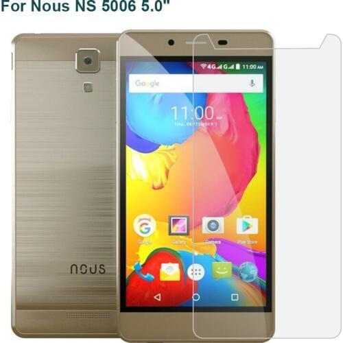 For Nous NS 5004 Tempered Glass Steel Film Front Protective Replacemant Part For Nous NS 5006 Glass Screen Protector Phone Film