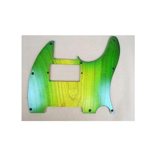 1pcs new Hand-made ailanthus wood Telecaster Guitar Tele Pickguard #3844