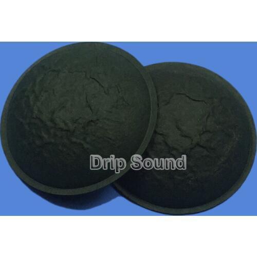 2pcs 64mm Speaker Paper Dust Cap Bass Subwoofer Dustproof Dome Cone Cover Speaker Repair Parts #Grass Green