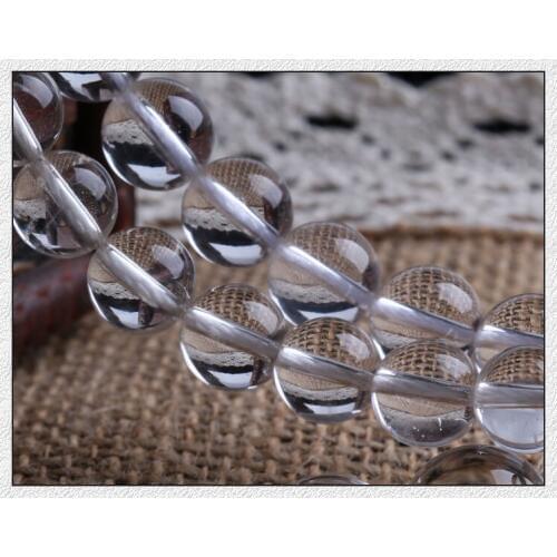 45pcs/lot Round Rock Crystal Quartz Beads 8mm Wholesale Natural Stone Beads For Jewelry Making Bracelet Necklace DIY Beads