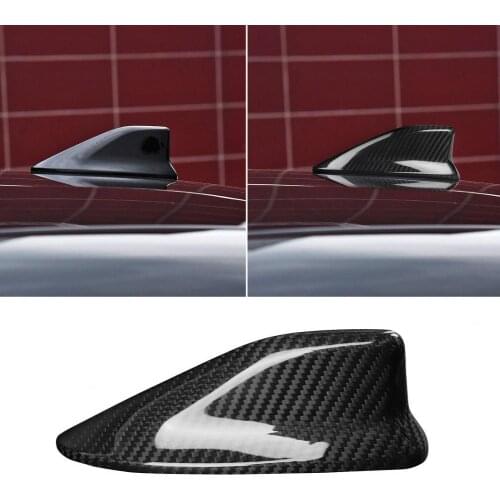 50% Hot Sales Antenna Cover Waterproof Fine Workmanship Carbon Fiber Shark Fin Antenna Trim Cover for Subaru BRZ