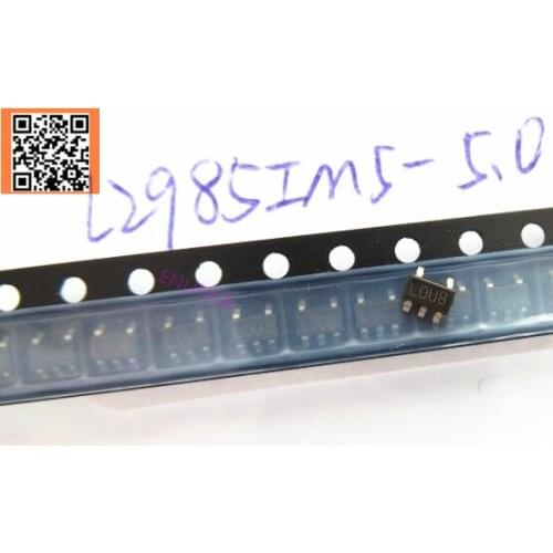 Big sale !50pcs LP2985IM5-5.0 LP2985IM5 IC REG LINEAR 5V 150MA SOT23-5