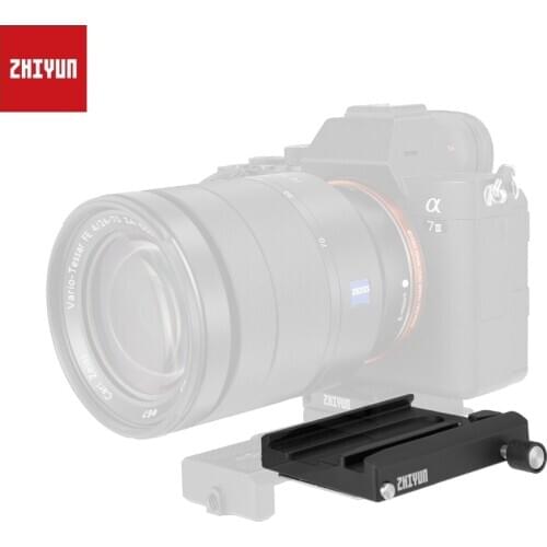ZHIYUN TransMount Quick Release Base Plate for WEEBILL S Crane 3 DJI Ronin S FEIYU AK2000 AK4000 MOZA Air 2 DSLR camera Quick re