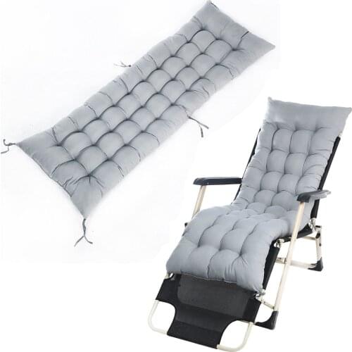 Long Cushion Recliner Chair Cushion Thicken Foldable Rocking Chair Cushion Chair Couch Seat Pads Garden Lounger Mat 50x160cm Big