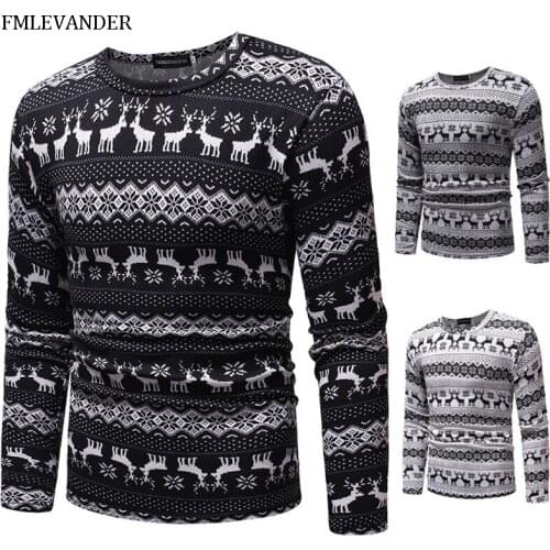 FMLEVANDER Men's T-shirts With Print