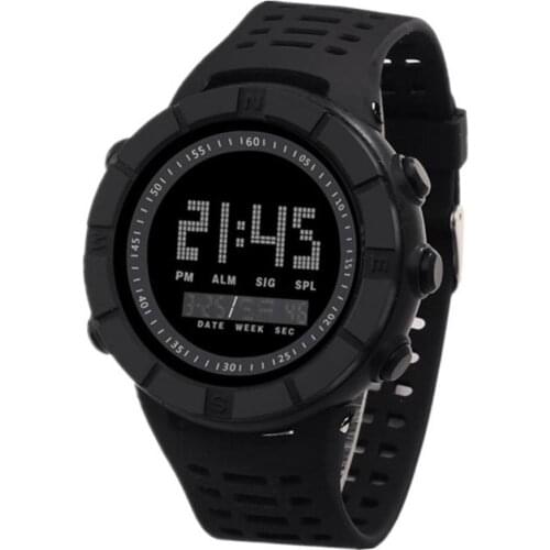 50%HOT Fashion Men Waterproof Student Round Dial Outdoor Sport Electronic Wrist Watch