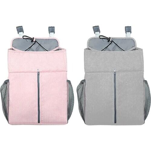 Baby Bed Organizer Hanging Bags For Newborn Crib Diaper Storage Bags Infant Bedding Nursing Bags