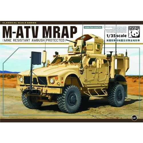 PANDA HOBBY PH35001 1/35 Scale M-ATV MRAP Plastic Model Building Kit