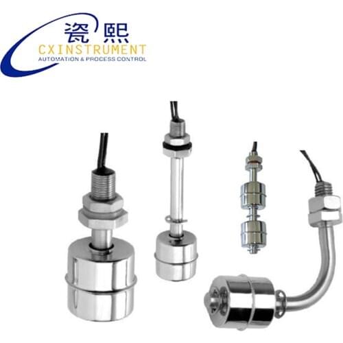 Float Ball Level Switch With Stainless Steel Material 220V Power Supply and Side Mounted Water Tank Float Switch