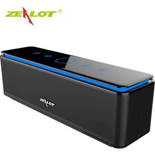 ZEALOT S7 Soundcore Portable Wireless Bluetooth Speaker with Dual-Driver Rich Bass 66 ft Bluetooth Range & Built-in Mic
