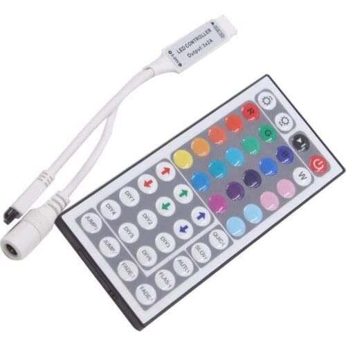 Led Controller 44 Keys 24 Keys LED IR RGB Controler LED Lights Controller IR Remote Dimmer DC12V Control For RGB LED Strip