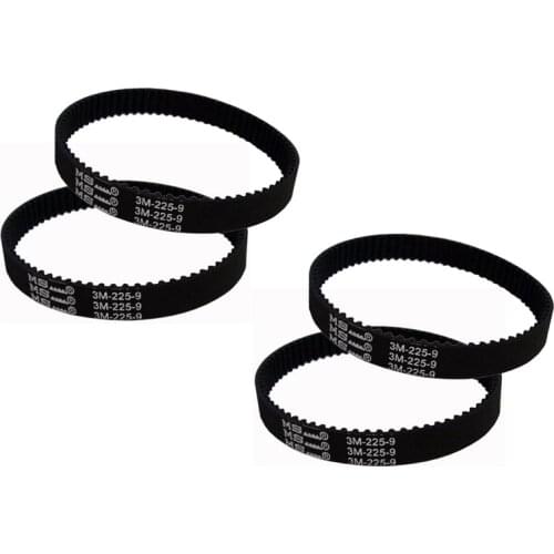 4 Pack Geared Drive Belt For Dyson DC17 Vacuum Cleaner 10Mm Replaces 911710-01