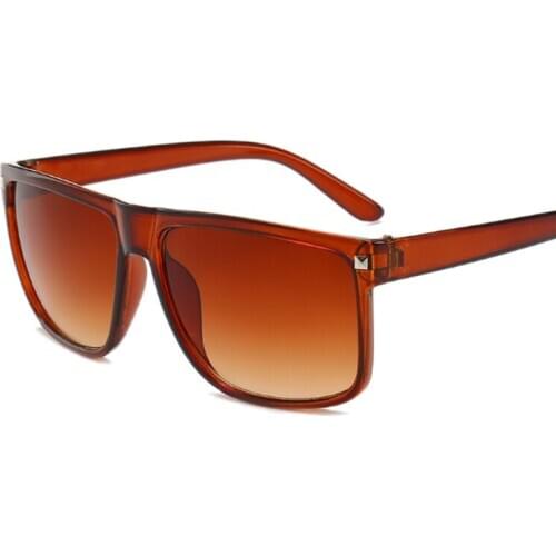 Luxury Retro Sunglasses Men Vintage Sun Glasses Female Mirror Square Glasses For Men Brand Designer Lunette Soleil Homme