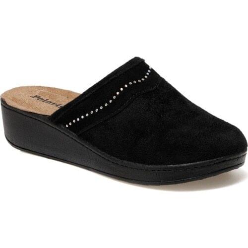 Polaris 600196.Z Black Women Home Slipper