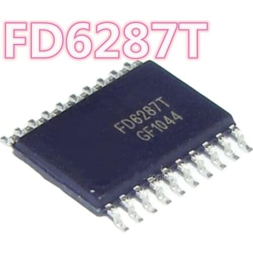 20PCS-100PCS/LOT FD6287T 250V three-phase gate driver FD6287 TSSOP20 motor drive New original Free shipping