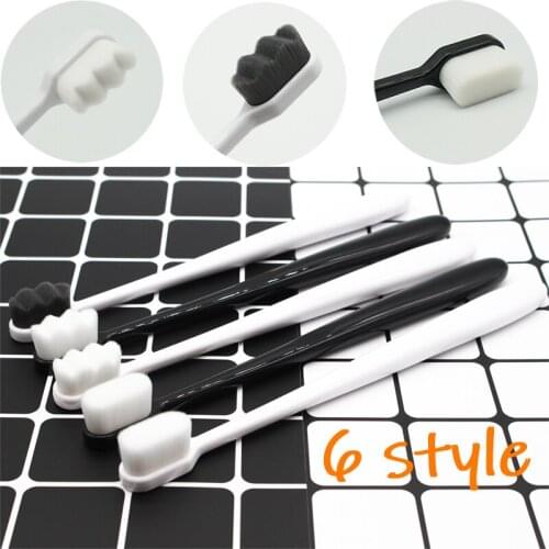 Sensitive Gums Treatment Toothbrush Deep Cleaning Teeth Residues Plaque Brush Travel Essential Ultra-Soft Oral Hygiene Care Tool