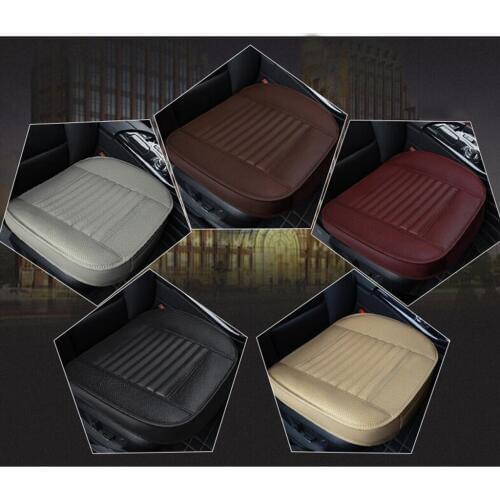 Universal For Auto Chair Cushion Car Front Seat Cover Car Seat Cover Breathable PU Leather Pad Mat Four Seasons Anti Slip Mat