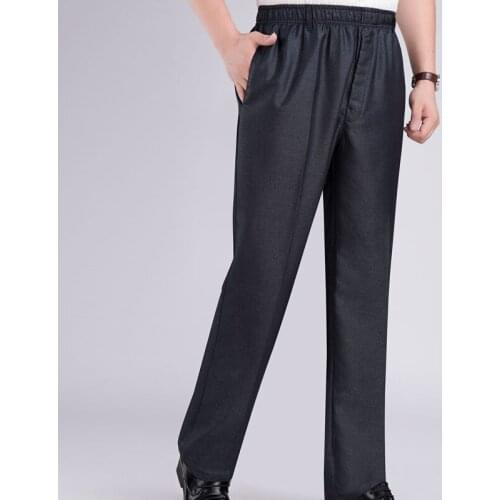 Autumn spring men pants 5xl 6xl 7xl 8xl 9xl 10xl waist 137cm plus size suit pants