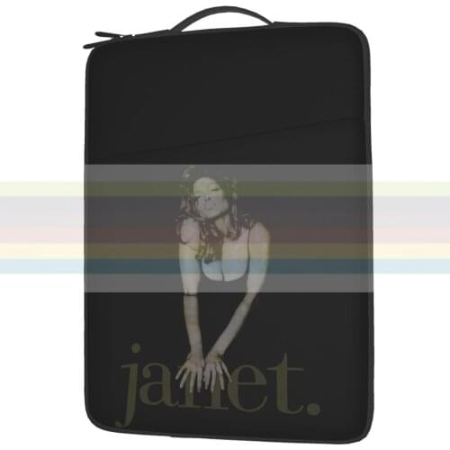 Vintage Bootleg Hiphop Janet Jackson Janet Janet Waterproof laptop bag 13 14 15 inch. Laptop bag protective cover for briefcase