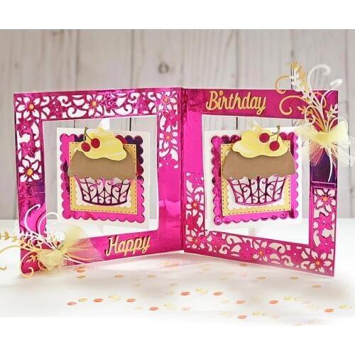 Cherry Cupcake Metal Cutting Dies For DIY Scrapbooking Embossing Photo Album Paper Cards Making Crafts Supplies New 2019 Diecuts