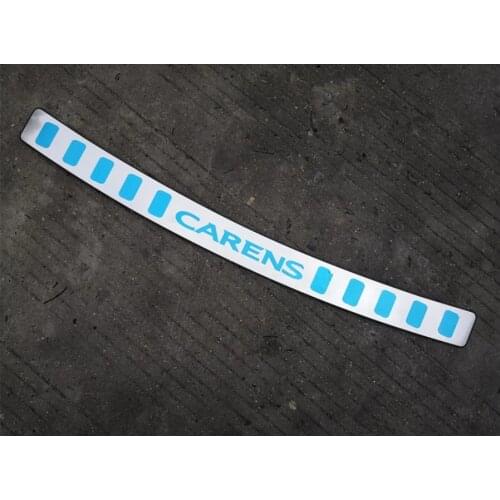 Stainless Steel car Rear Bumper Protector Sill for kia carens 2013 -2019 Car-Styling