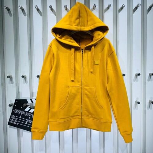 2021 Autumn Women Hoodies Square Smiley Printed Long Sleeve Drawstring Tops Female Hooded Sweatshirt Cardigan Plus Velvet