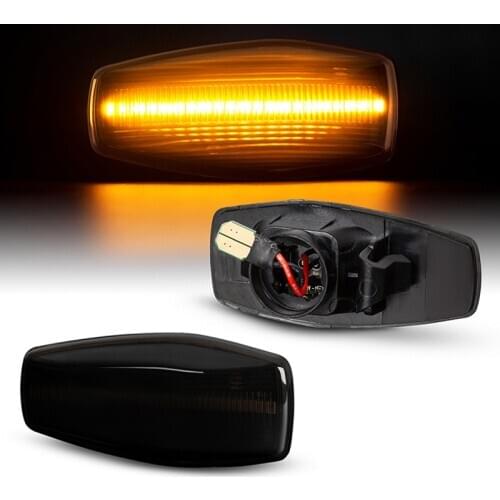 2Pcs Dynamic LED Side Marker Turn Signal Lamps For Hyundai I10 Getz Modern Lantra Sonata XG 30/300/350 Tucson Terracan Coupe