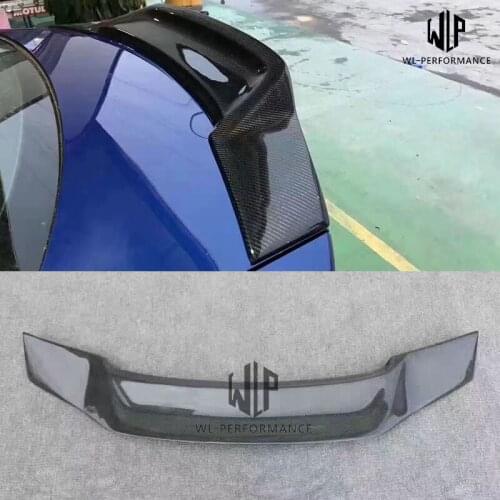 A3 S3 RS3 High quality Carbon fiber Rear spoiler For Audi A3 S3 RS3 Sedan RENNTECH style Car styling 2018